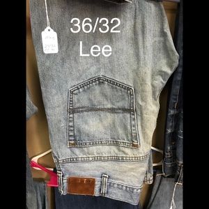 Lee brand men’s jeans